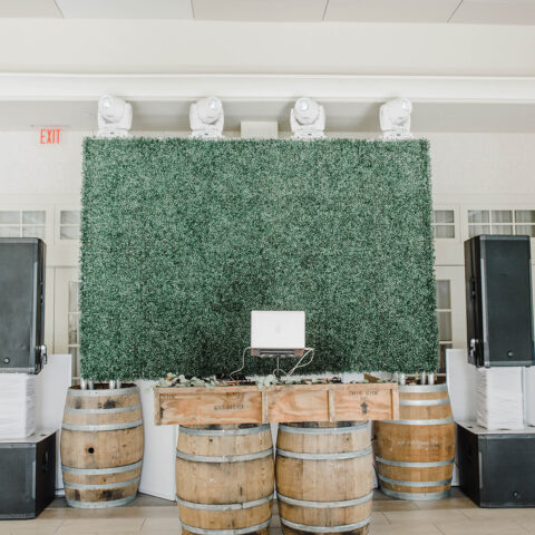 Rustic DJ Booth