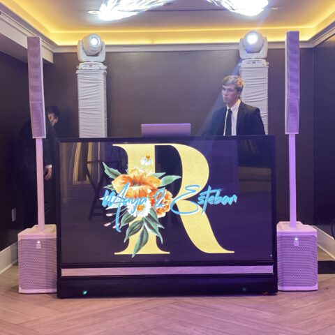 Custom DJ booth