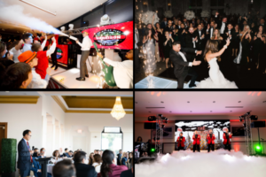 Array of event services from catering to photography