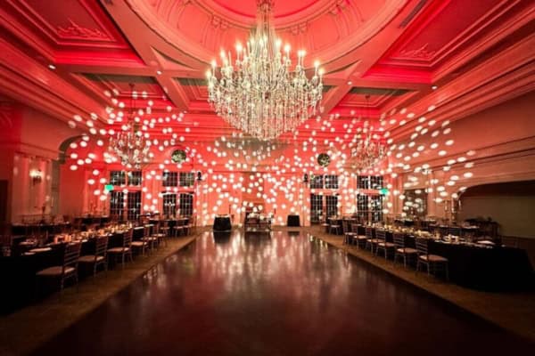 Wedding enhancements and add-ons with custom lighting effects.