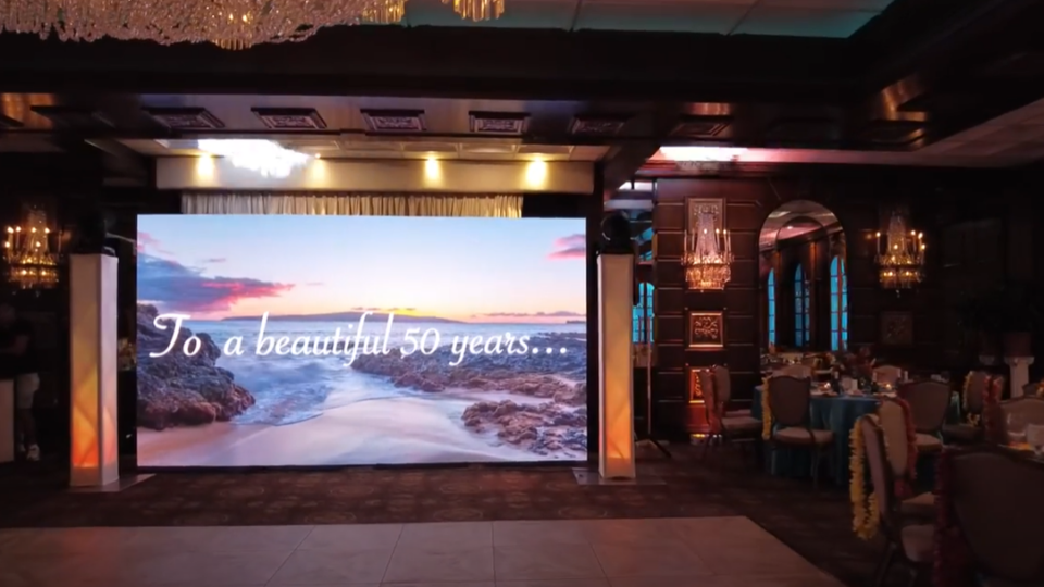 LED Video Wall Example | ONE OF A KIND EVENTS