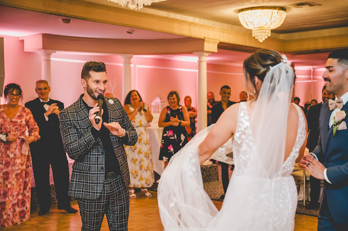 DJ for small wedding with couple