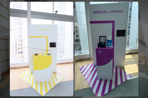 custom fabrications for luxury showcase event