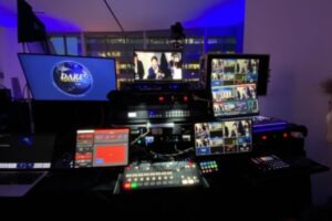 Hybrid event production control setup