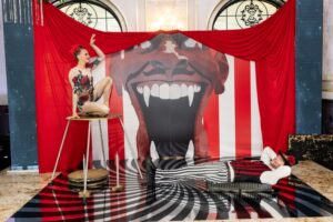 event design backdrop