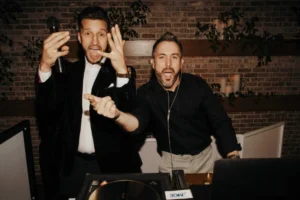 DJs performing