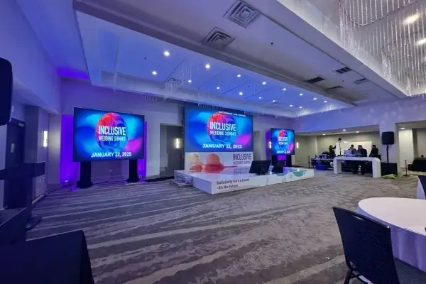 Inclusive Wedding Summit stage