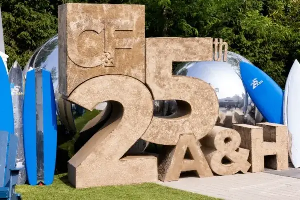A&H custom event lettering
